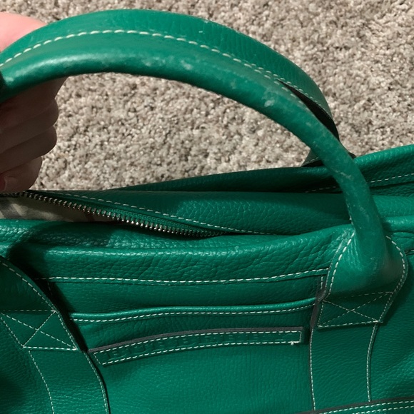 Vintage Burberry Green Purse - Picture 6 of 10